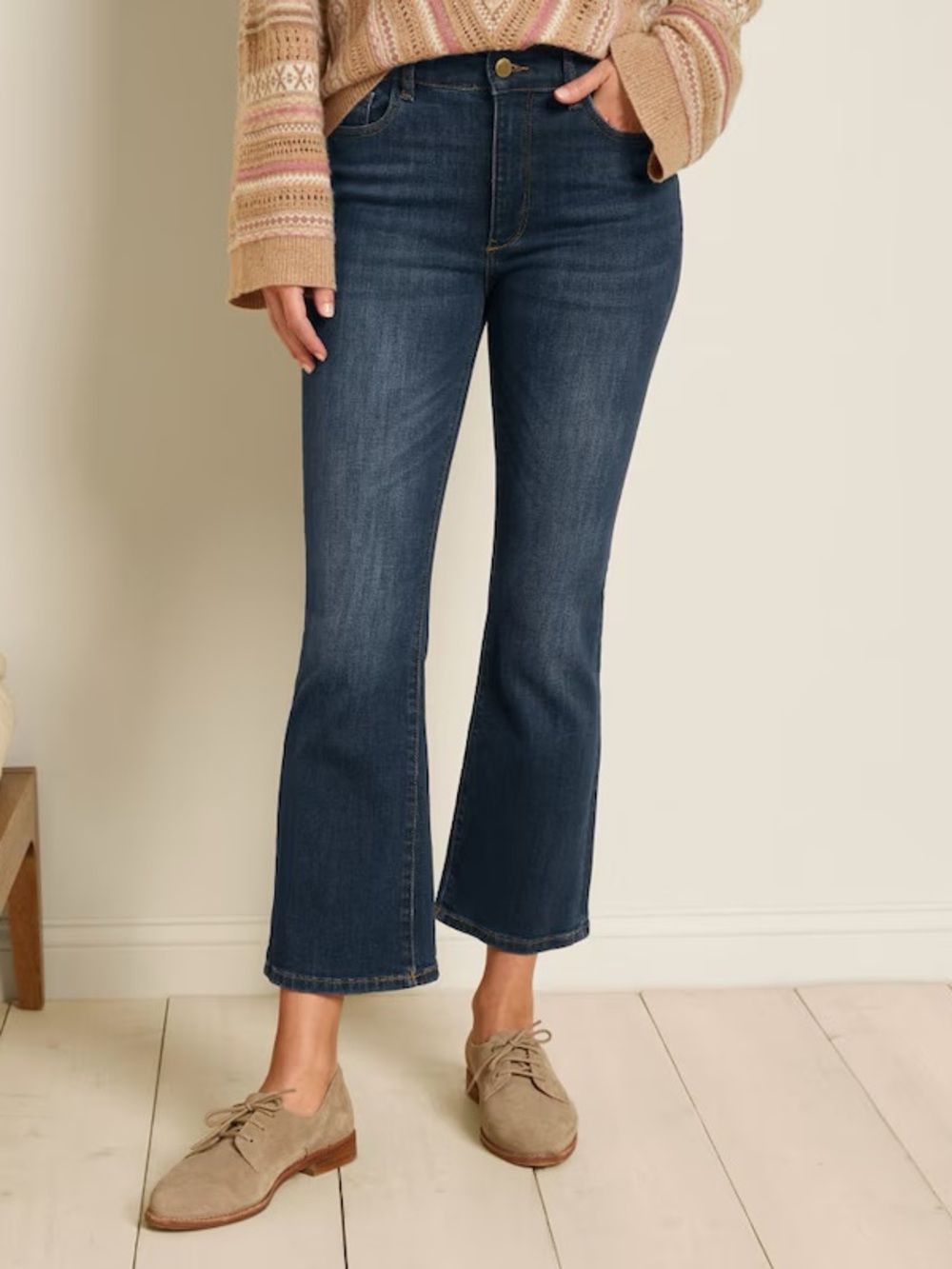 dl1961 Bridget Boot crop High-Rise Flare Jeans